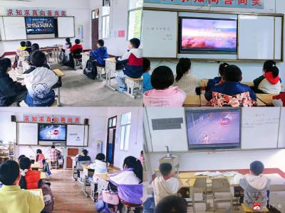 珍爱生命守规则 交通安全伴成长——蔡河镇小河中心小学组织观看交通安全警示片