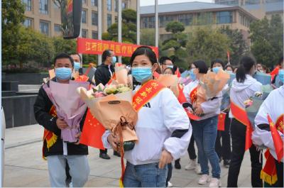 随县欢送江西援随县医疗队凯旋返程