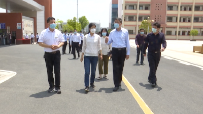 黎虹到随县调研指导中学复学复课工作