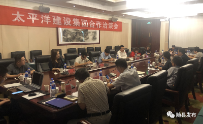 太平洋建设集团董事局副主席宋少庭到随县考察