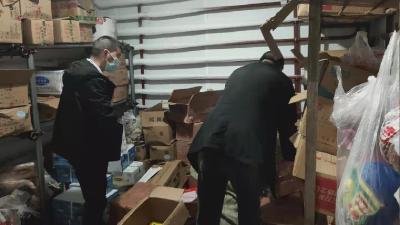 草店镇紧急排查印度进口冻墨鱼产品和阿根廷冷冻去骨牛肉产品进行