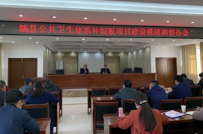 随县召开公共卫生体系补短板项目建设推进和督办会