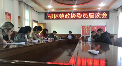 柳林镇召开政协委员座谈会