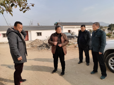 县财政局到吴山镇调研指导美丽乡村建设工作