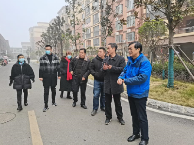 绿色社区及家庭创建行动考察组赴社区进行第一轮考核验收