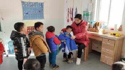 草店镇中心幼儿园用心呵护促进幼儿健康成长