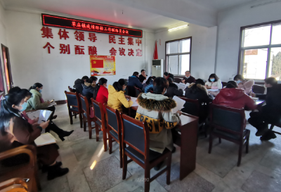 草店镇召开疫情防控工作联络员会议