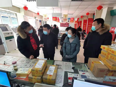 洪山镇对疫情防控重点场所开展疫情防控督导工作