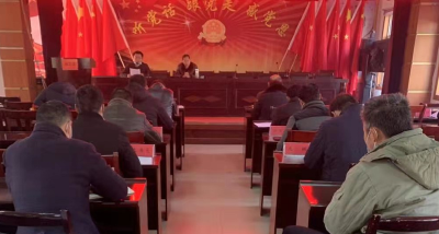 殷店镇召开冬春季疫情防控督办会
