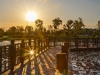 来东西湖，做落日“捕手”