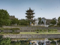 这是什么神仙公园，倒影也太美了吧