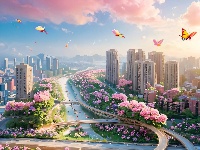 东西湖换上“春日新装”