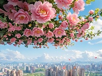 东西湖换上“春日新装”