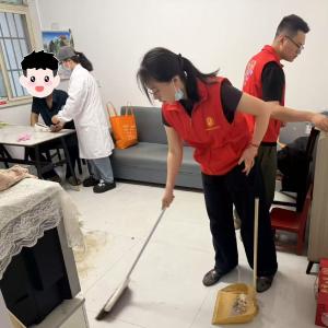 径河街官塘角社区开展“你不方便出门，我们服务上门”公益活动