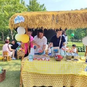 径河街石家坡社区“石光悦享研学吧”游园集市活动欢乐开启