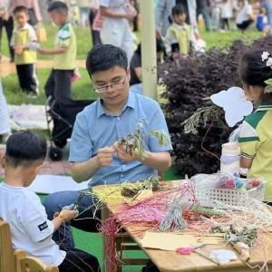 六一遇端午，欢乐“童”分享——将南社区联合举办亲子游园活动