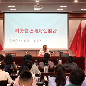 学“财”艺 增“财”干 强“财”基 走马岭街开展财务管理与财会监督工作培训