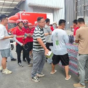 熊家墩社区工会“夏日送清凉”在行动