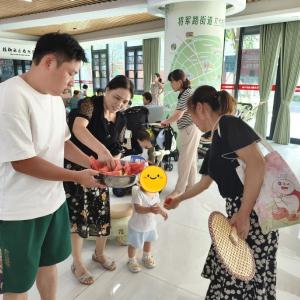 纳凉点里话安全 防溺宣传沁心脾