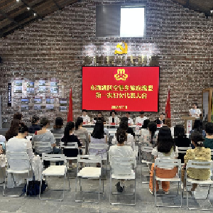 东西湖区空港乡旅玫瑰盟妇联成立大会胜利召开