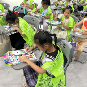 童心绘红迹 乡音颂党史活动开展