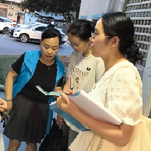 开屏里社区开展儿童青少年安全入户宣教活动