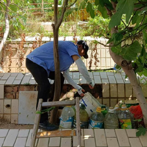 祁家山社区开展专项环境卫生整治行动