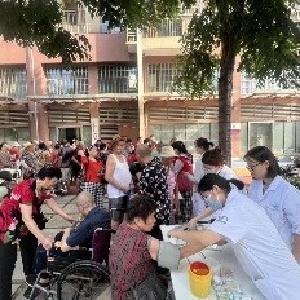 银花社区开展“情暖夕阳红”主题公益活动