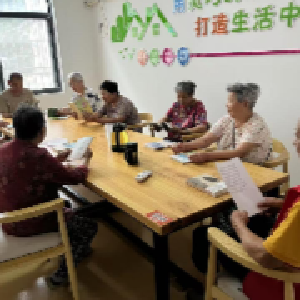 梦佳社区“银龄书香，智享阅读”活动开展