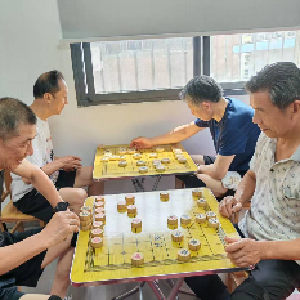 东兴里社区开展“老有所乐，乐在棋中”象棋友谊赛活动