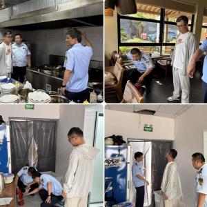 将军路文旅公司携手安监消防队为马池二村商户“安全体检”