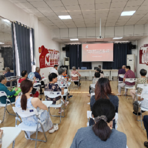 南山社区开展推广普通话活动