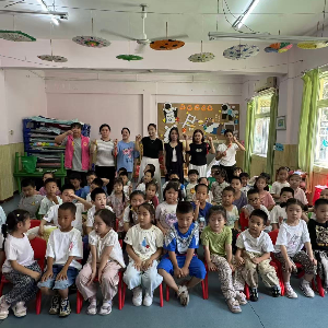 梦佳社区开展幼儿防蚊媒孶生知识点宣传活动