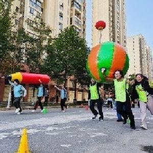 “邻里聚力”燃动初冬，银花社区趣味运动会“趣”集结