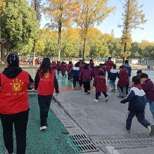 吴家山街杏园社区开展消防应急演练活动