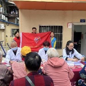 吴家山街道吴兴社区开展健康义诊活动