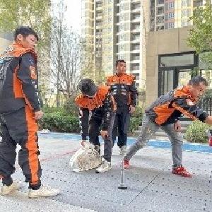 刘家墩社区“119”应急消防大比武举行