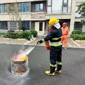 径河街道：五环社区开展“以练为战强技能 同心守护生命线”消防演练活动