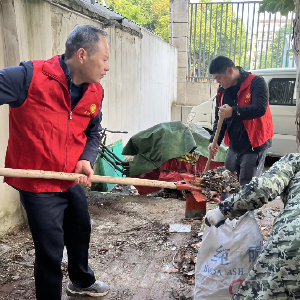 吴家山街道：吴兴社区开展“清洁家园”文明实践活动