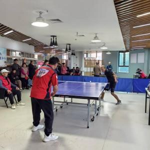 以球会友展风采 银龄赛场竞风流