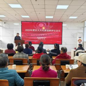 走马岭街道：代表述职“晒答卷” 选民评议“见真章”， 走马岭街开展人大代表述职评议活动