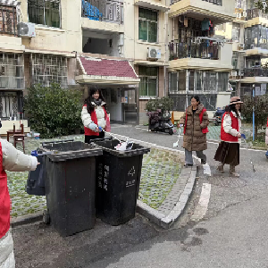 吴家山街怡景社区开展“清洁家园”志愿服务活动