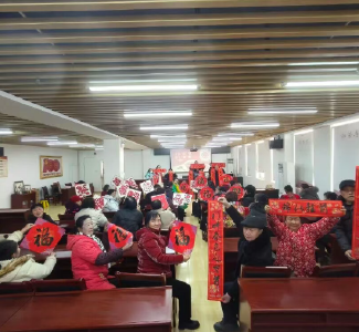 径河街各单位开展“腊八”特色活动