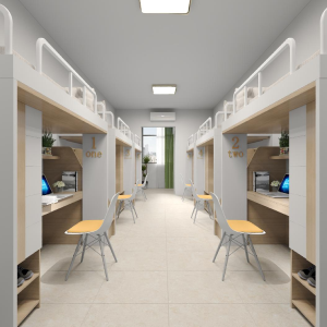 东西湖一高校装配式公寓90天交付，学生点赞“拎包入住