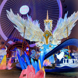 来东西湖，摩天轮免费坐，花灯免费看！