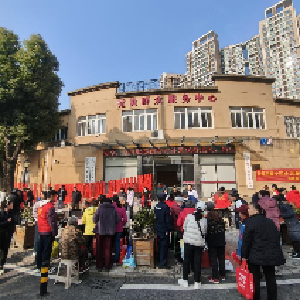 新春纳福邻里亲 便民服务送到家-常青花园第五社区开展新春便民市集活动