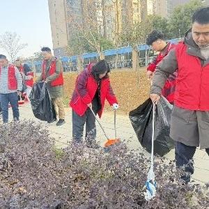 径河街石家坡社区：节前“净”行时 多方协奏“清洁家园”暖心曲
