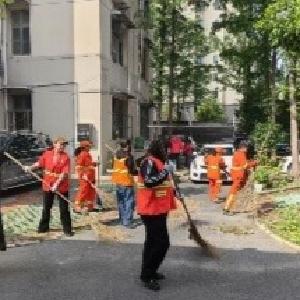 精准整治破顽疾 精细治理惠民生——将南社区开展无物业小区环境专项整治