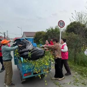 东山街党员干部职工下沉陈家冲社区开展“清洁家园”行动