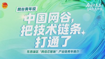 “网谷领航 智创未来”主题青年说丨宝龙达青年金彬:中国网谷，把技术链条打通了